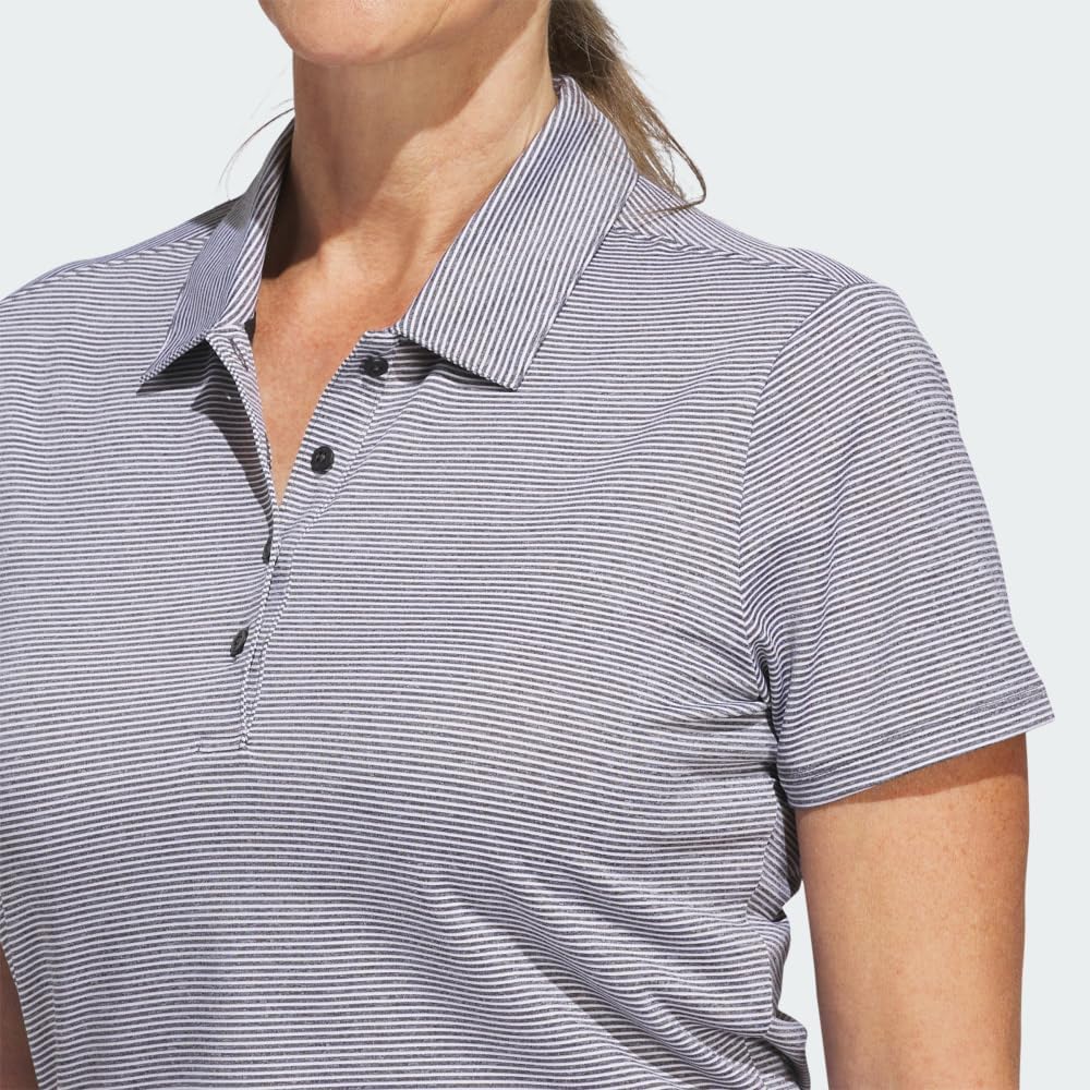 Adidas Womens Ottoman Short Sleeve Polo Shirt - Image 7