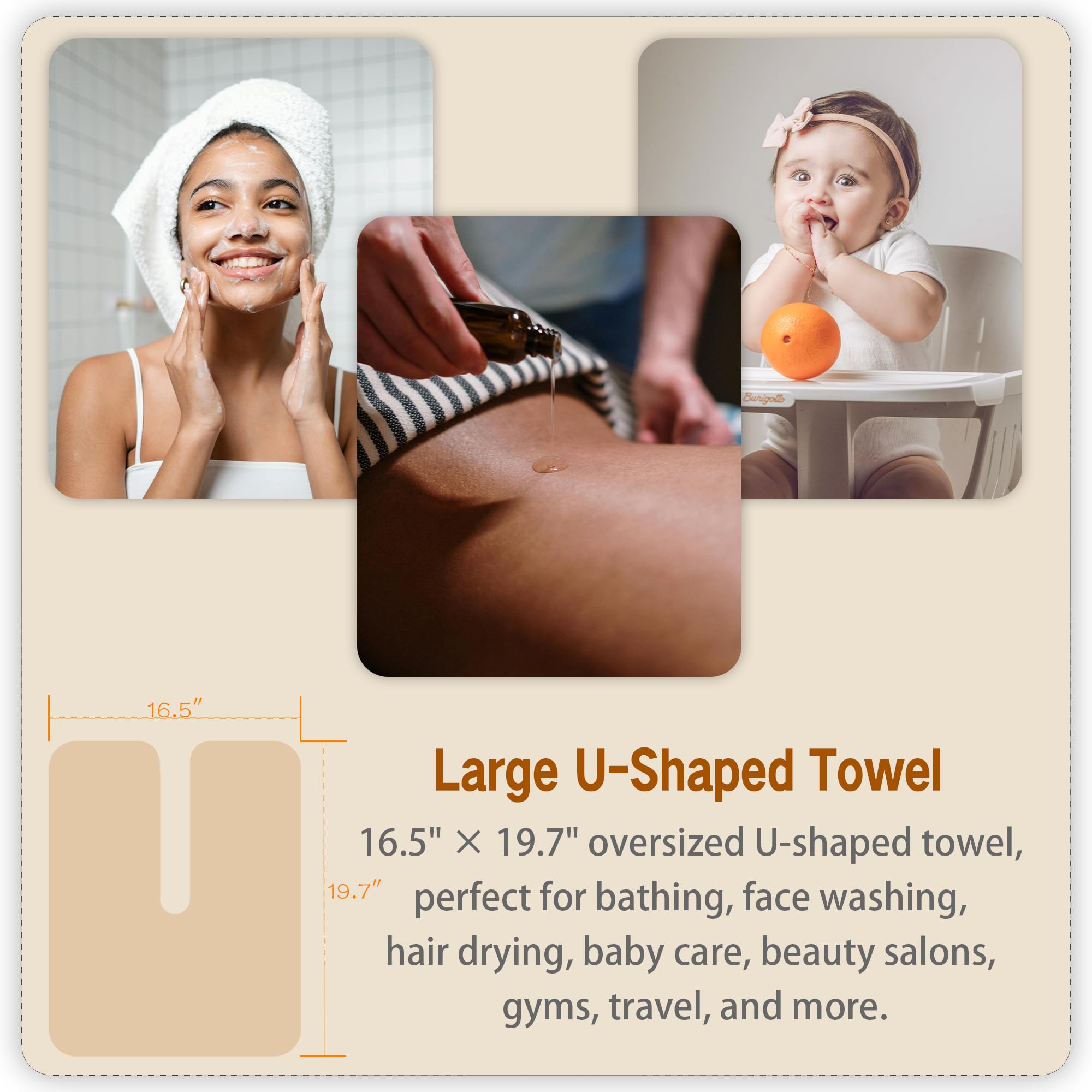 Microfiber Facial Towels for Estheticians - Gray -4