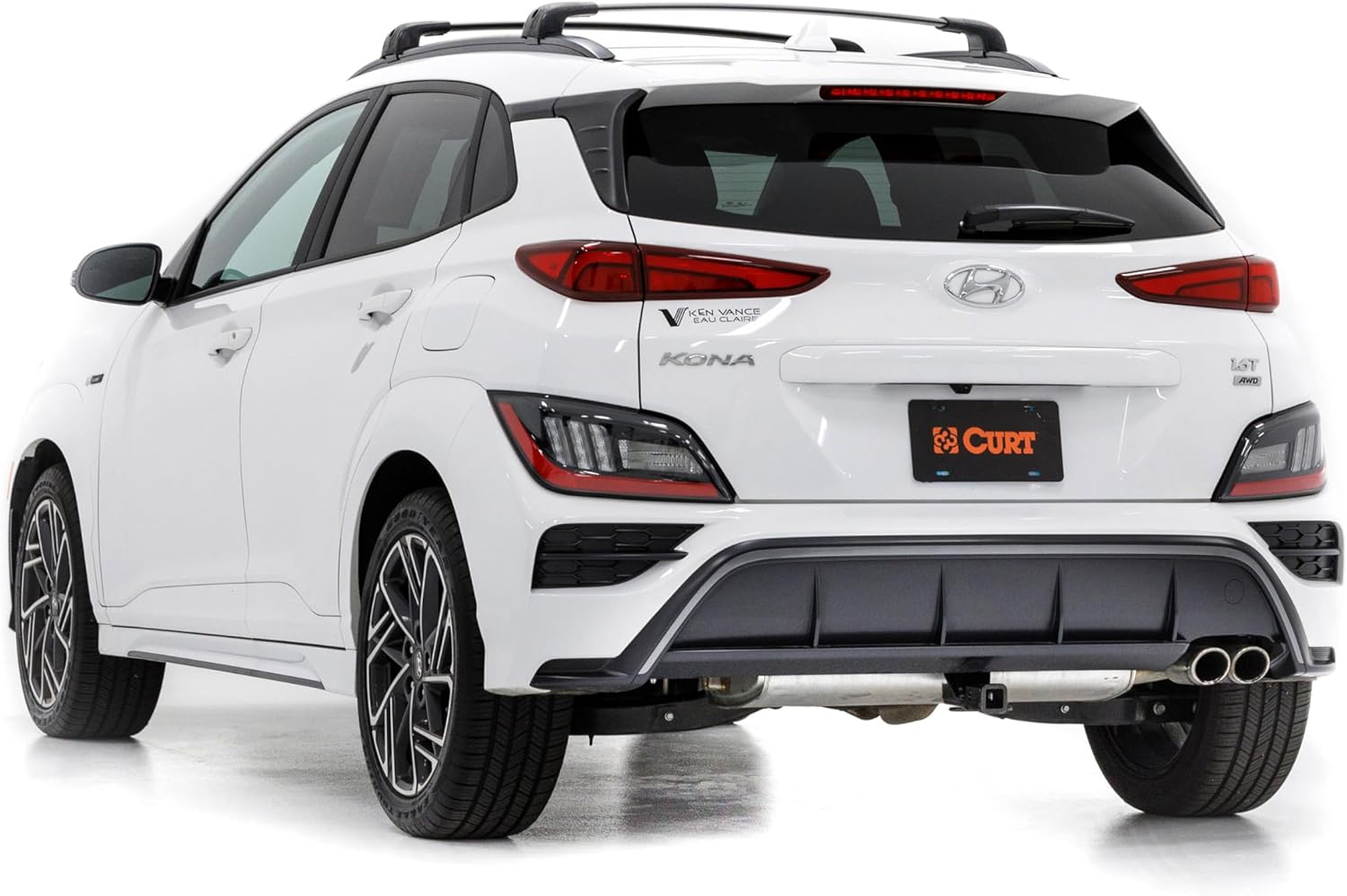 CURT 13610 Class 3 Trailer Hitch, 2-Inch Receiver, Compatible with Select Kona