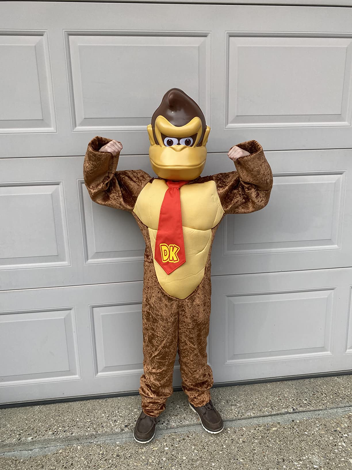 10/mo Finance Disguise Child Deluxe Donkey Kong Costume M,Brown