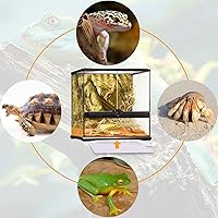 Vista 7 de Aiicioo Termostato para debajo del tanque - Alfombrilla térmica para reptiles con control de temperatura Alfombrilla térmica para reptiles