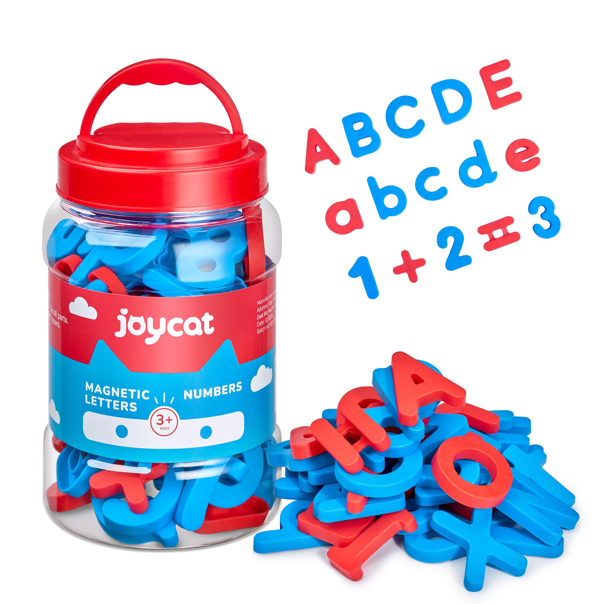 Snapklik.com : JoyCat Magnetic Letters And Numbers, Uppercase And ...