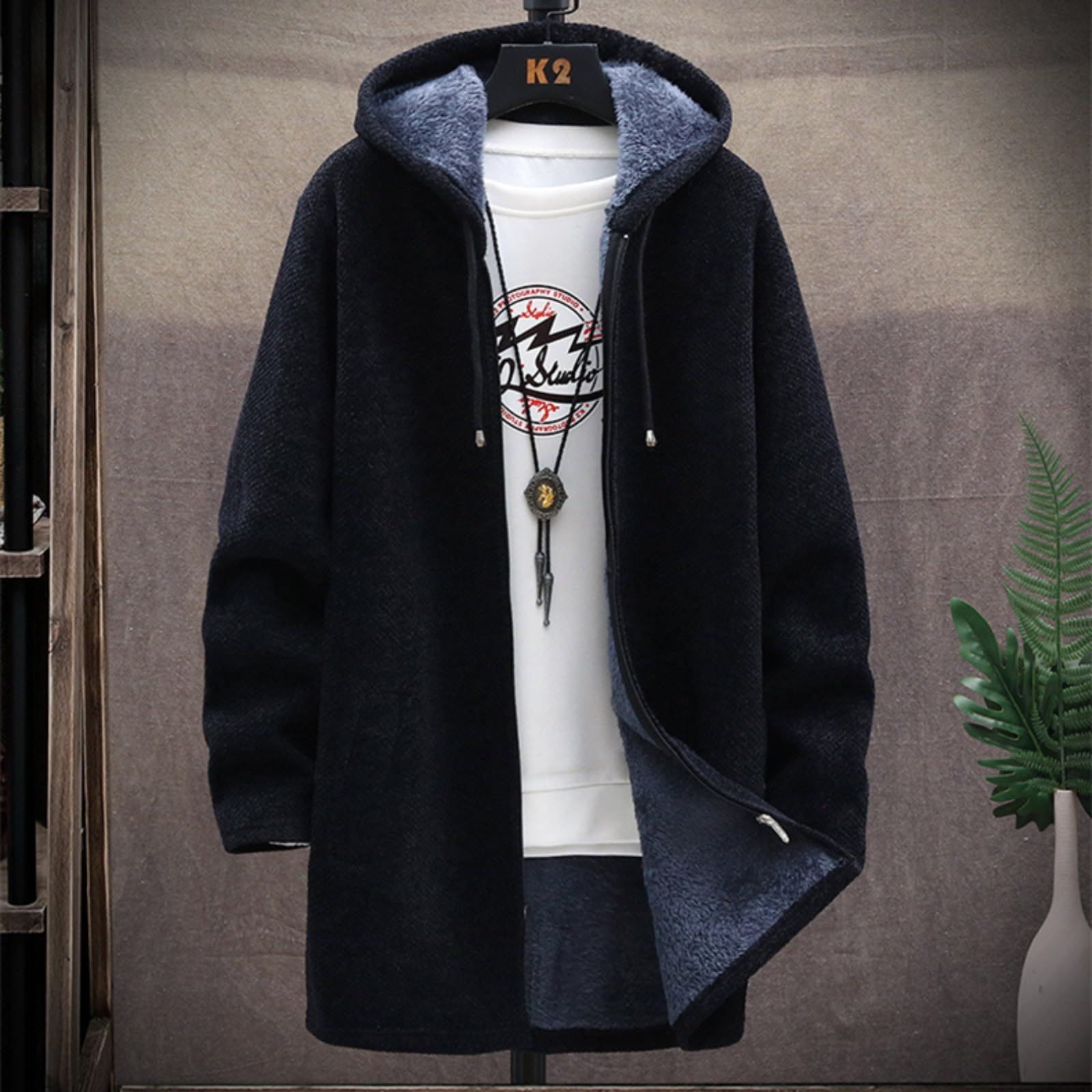 Amazon.co.jp: セーター カーディガン ジャケット ロング丈 冬服 