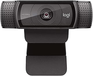 Logitech Webcam C920S HD Pro com obturador de privacidade - câmera de vídeo widescreen de streamcreen 1080p - construída em microfone para gravação   Logitech Webcam C920S HD Pro com obturador de privacidade - câmera de vídeo widescreen de streamcreen 1080p - construída em microfone para gravação