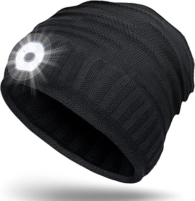 Amazon.com: LED Beanie Hat with Light 