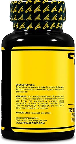 Miniatura 3 de Primaforce Sulfato de agmatina 500 mg, 90 cápsulas - Suplemento sin OMG, sin gluten