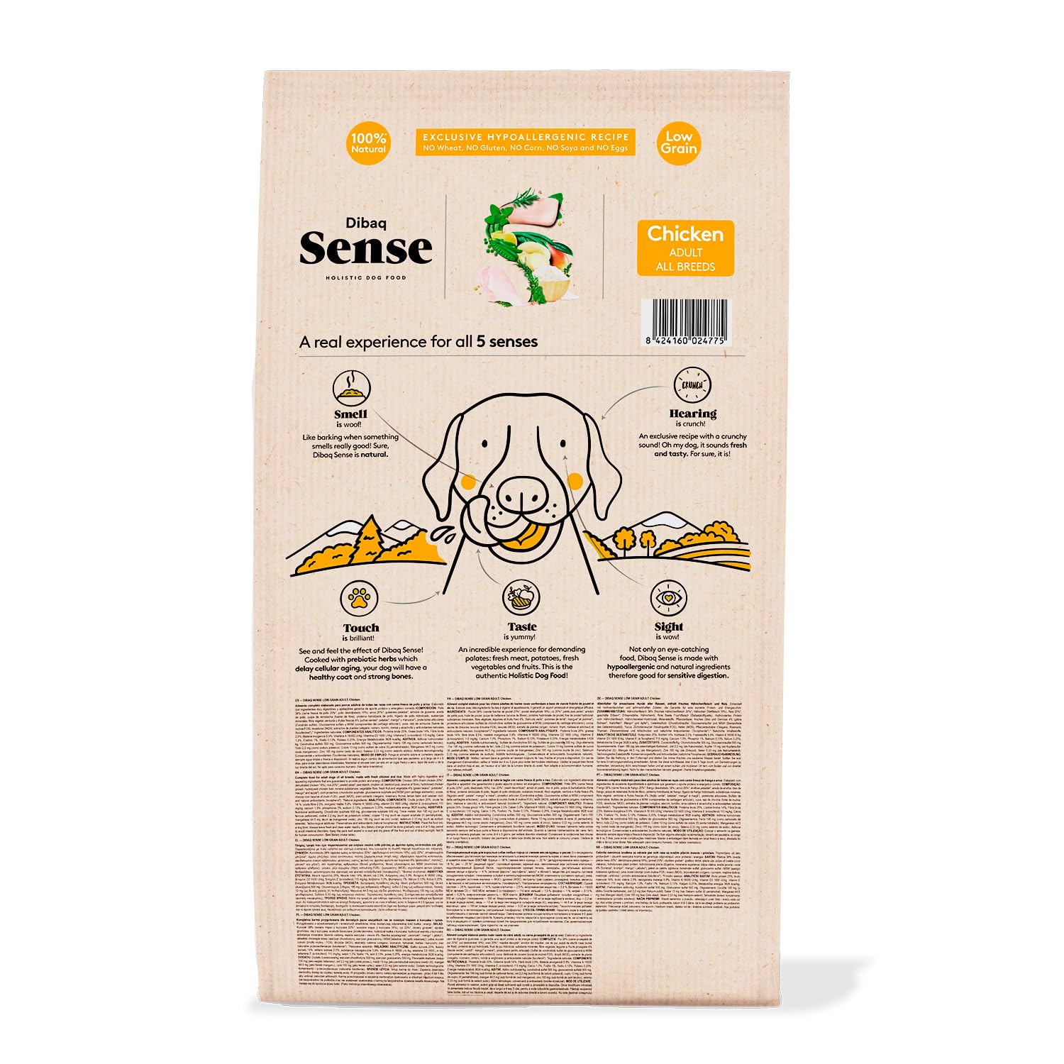 Dibaq Sense Low Grain Pollo Adulto, 12 kg