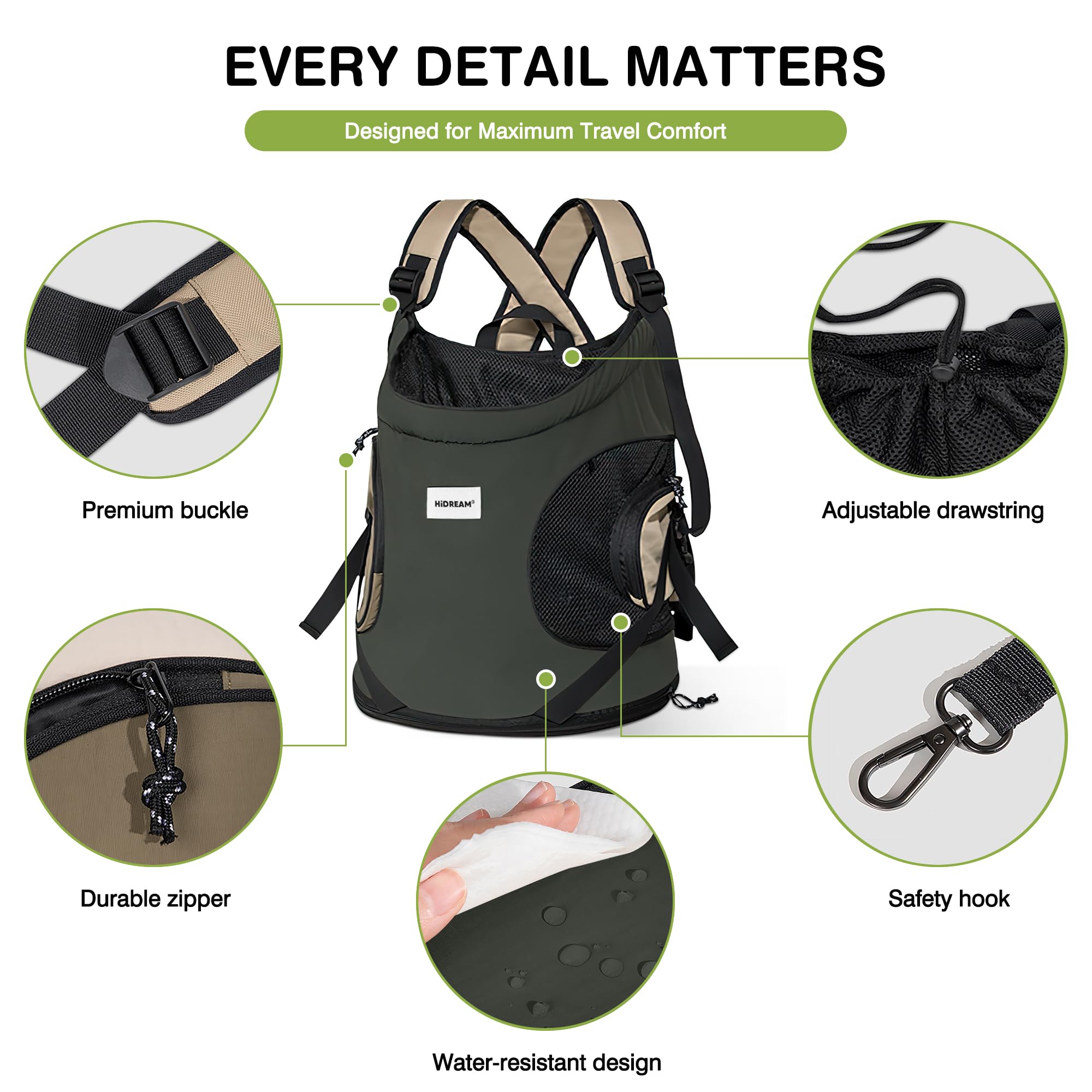 ALLSOPETS Dog Carrier Backpack - Image 4