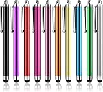 Stylus Pens for Touch Screens, Abiarst High Precision Universal Stylus for iPad iPhone Tablets Samsung Galaxy All Capacitive Touch Screens (10-Pack)