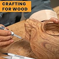 Vista 6 de MulWark Exacto Juego de cuchillos Kit de cuchillos para manualidades Kit de 16 piezas de precisión para manualidades con cuchillos afilados