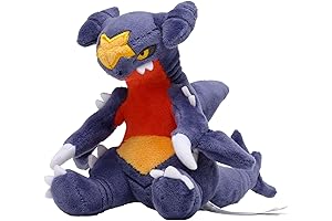 Center: Sitting Cuties: Garchomp Plush # 445 - Generation 4
