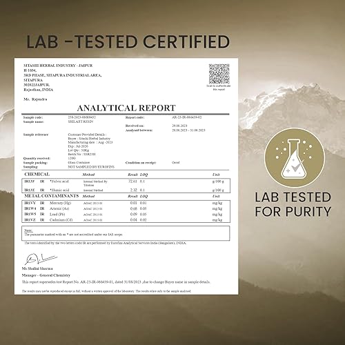 Miniatura 4 de Resina Shilajit de grado de alta potencia para hombres y mujeres  25 porciones de 400 mg para beneficios para la salud, refuerzo de energía y apoyo