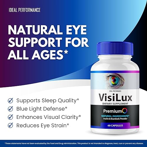 Miniatura 6 de Visilux - Cápsulas de suplementos para la salud ocular, pastillas de vitaminas Visilux, máxima fuerza, multivitamínico ocular natural Visilux,