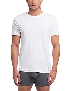 Puma Mens Men's 3 Pack Crew Neck T-Shirts