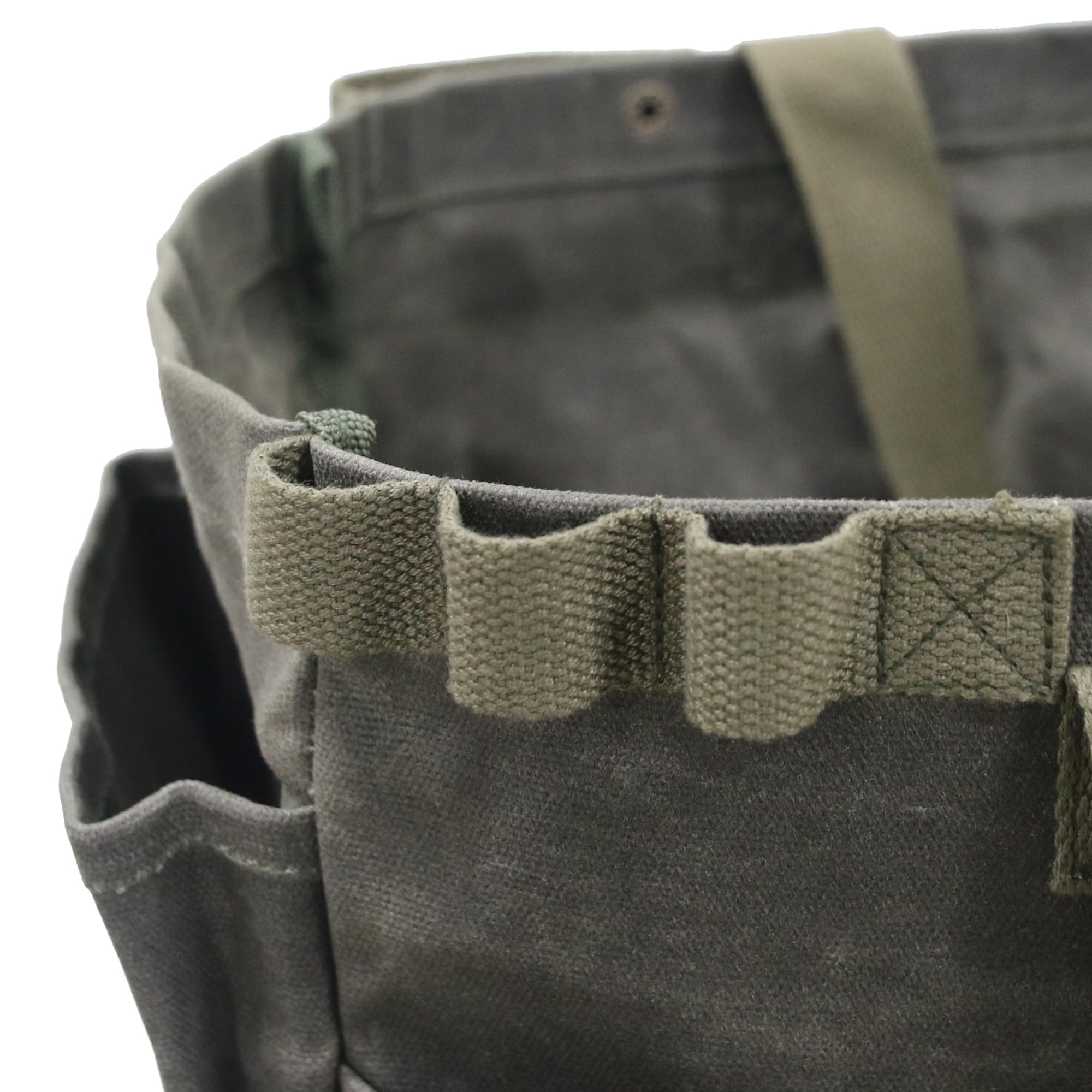 Borsa portatile per attrezzi da giardino, in tela cerata per legna da ardere