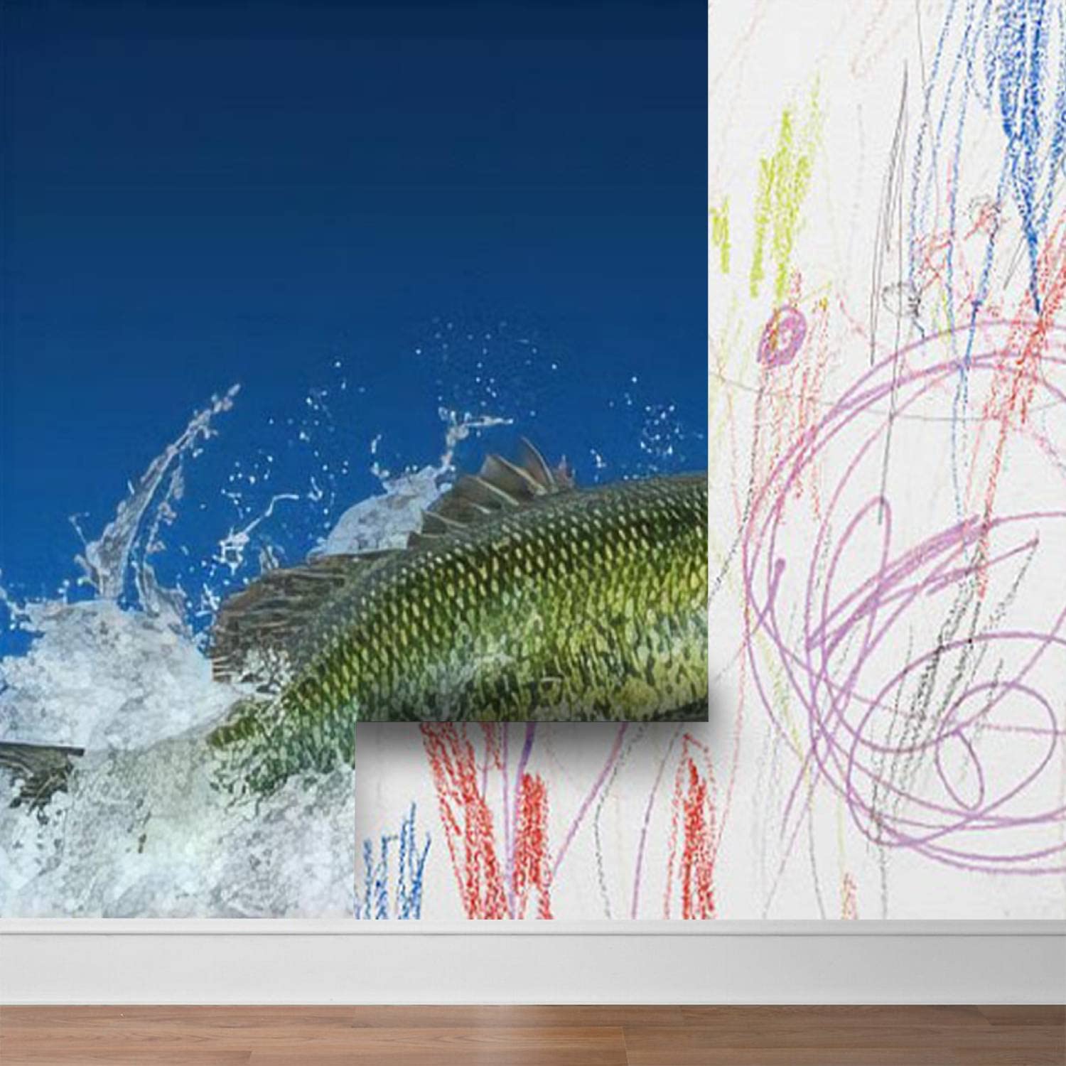 Jumping Bass Fishing Wallpaper 7d13ab12150527ac008a19c2be2c5f