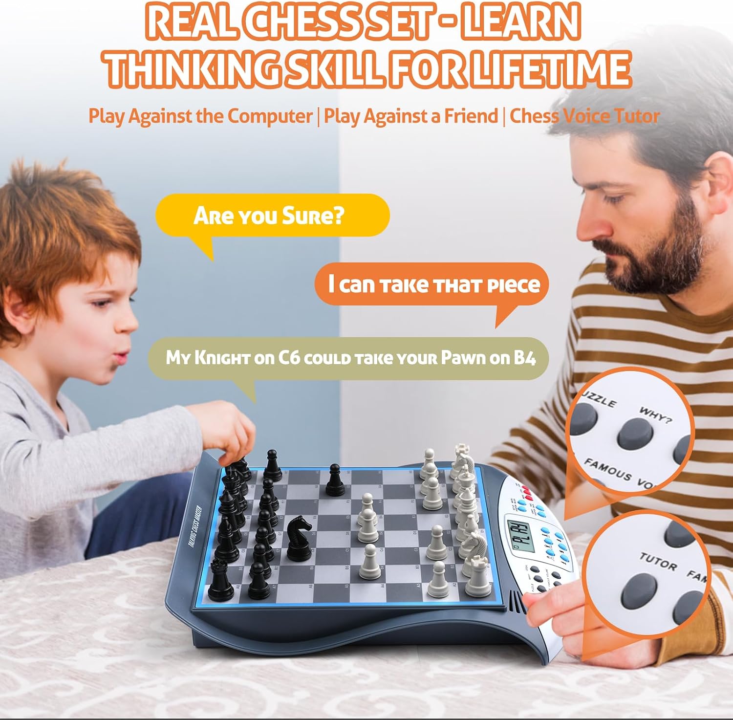 Talking Chess Master Electronic Chess Elo