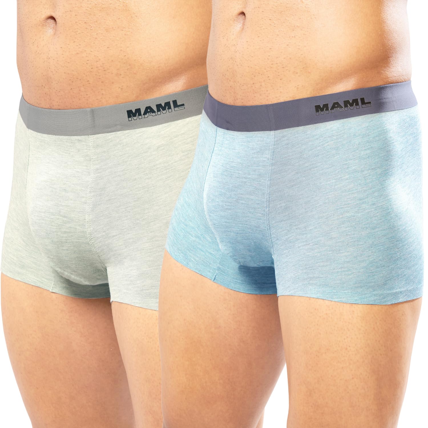maml Underwear for Men, Ultra Soft and Breathable Micro-Modal Fabric, Tagless Waistband, Spandex Elasticity, Anti-Sweating and Anti Odour Men's Boxer Brief | Pack of 2-picture-44