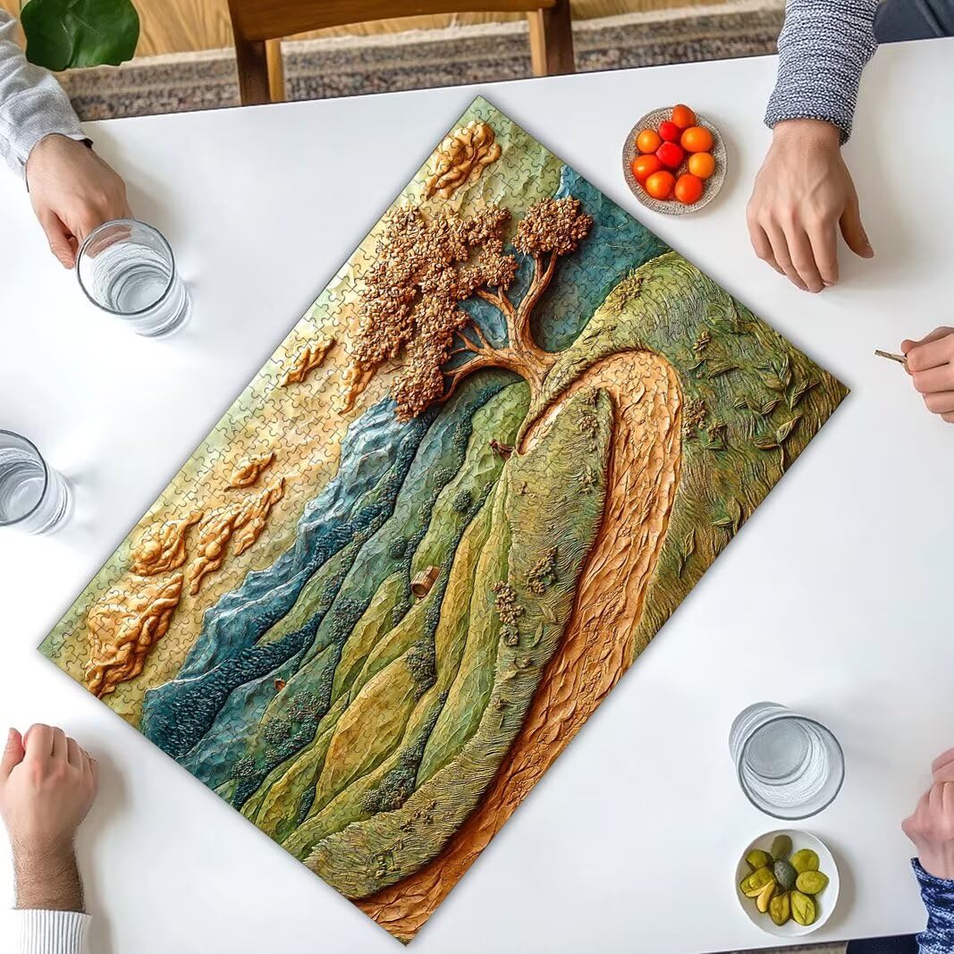 Puzzle Naturaleza, Puzzle 1000 Piezas, Rompecabezas, Regalo Mujer -8242