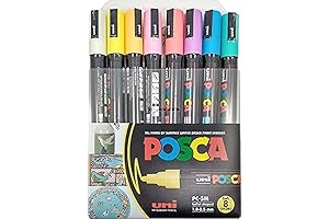 Pastel Posca Pens: Color Your World with Delicate Hues