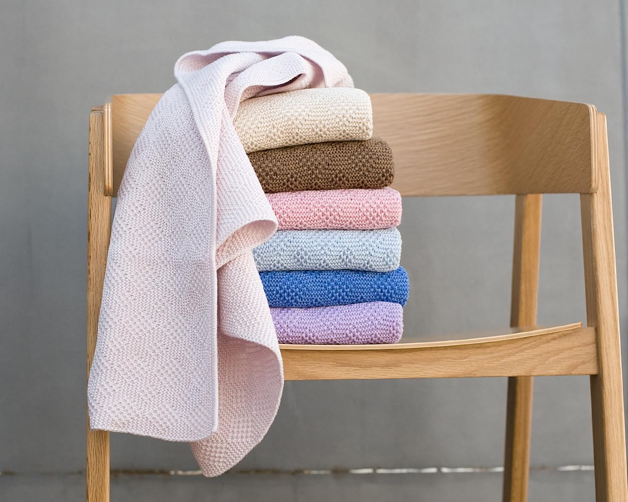 FosterNatur, Merino Babybdecke, 100% superfeine Merinowolle, mulesingfrei (Milky Wildberry) - 3