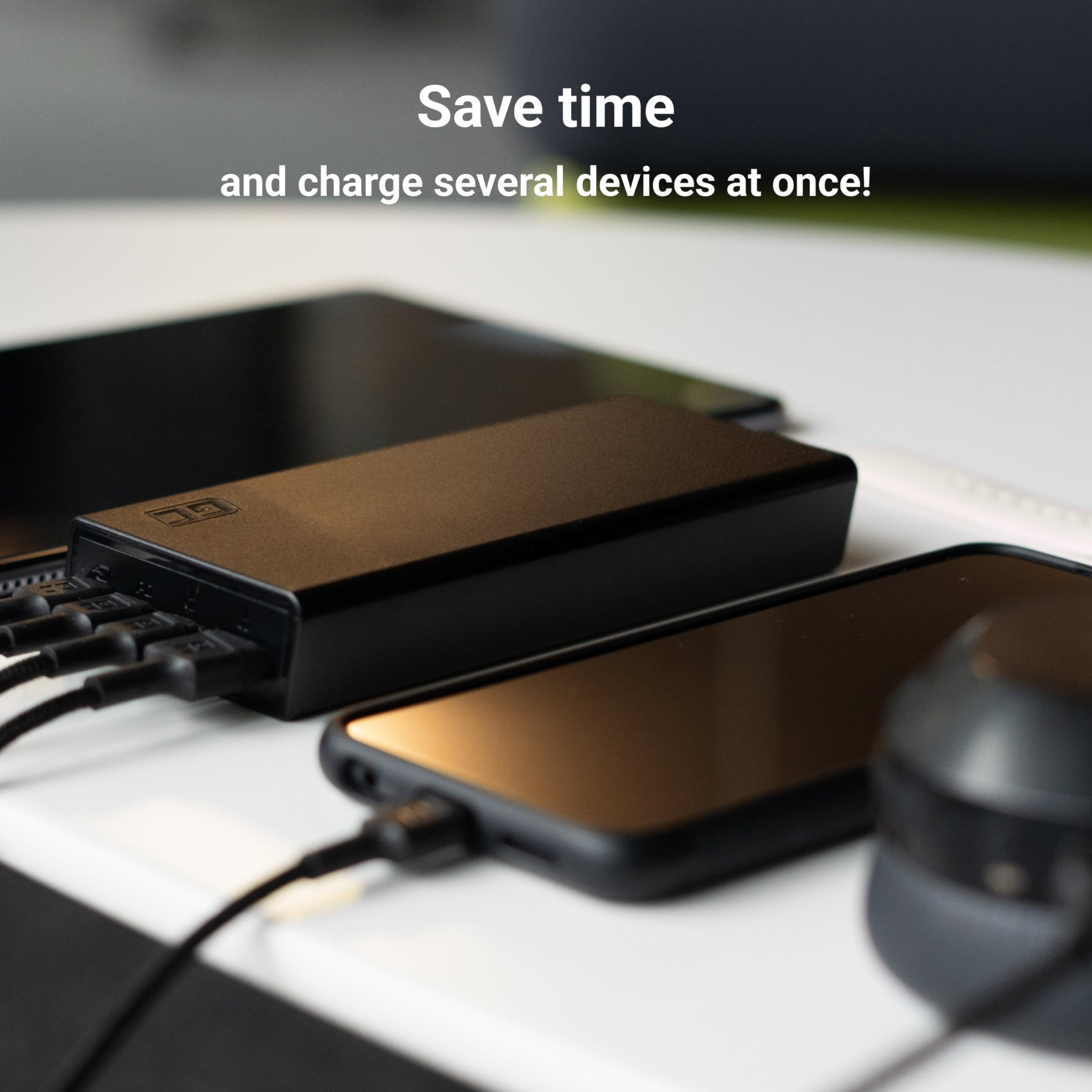 Green Cell Powerbank 20000 mAh 22,5 W PD USB C zewnętrzny akumulator do telefonu komórkowego GC PowerPlay20s przenośna ładowarka Power Delivery funkcja szybkiego ładowania QC 3.0 do iPhone 15 14 13 12