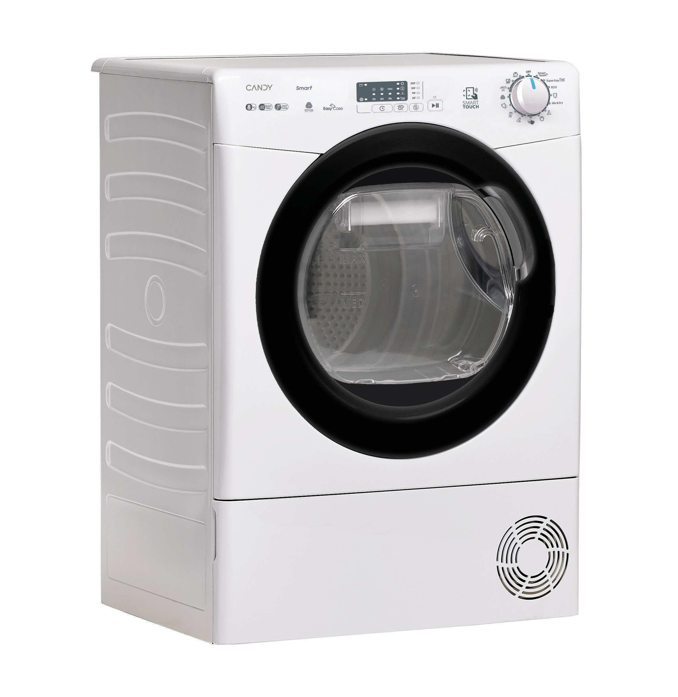 CS EH8N1LBE-S - Asciugatrice 8 Kg, con pompa di calore, Libera Installazione, Classe energetica E