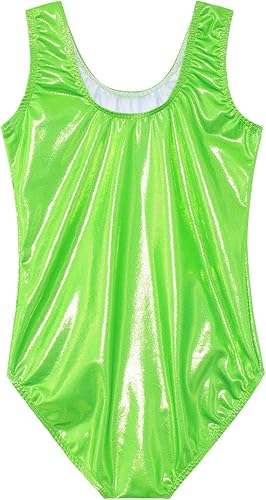 Miniatura 4 de EQSJIU 2 Packs Toddler Gymnastics Leotard Rose-Red Black-Blue Heart Unitards For Girls