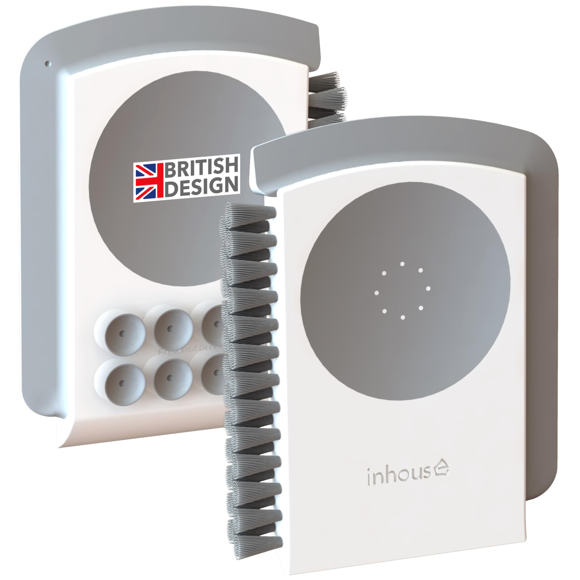 Inhouse Kitchen Buddy, Kitchen Gadgets, Multipurpose 4-in-1 Cleaning Tool, Sink & Dish Squeegee, Kitchen Cleaning Brush, Kitchen Accessories, Crevice Cleaning Brush, Kitchen Tools and Gadgets - 1PC