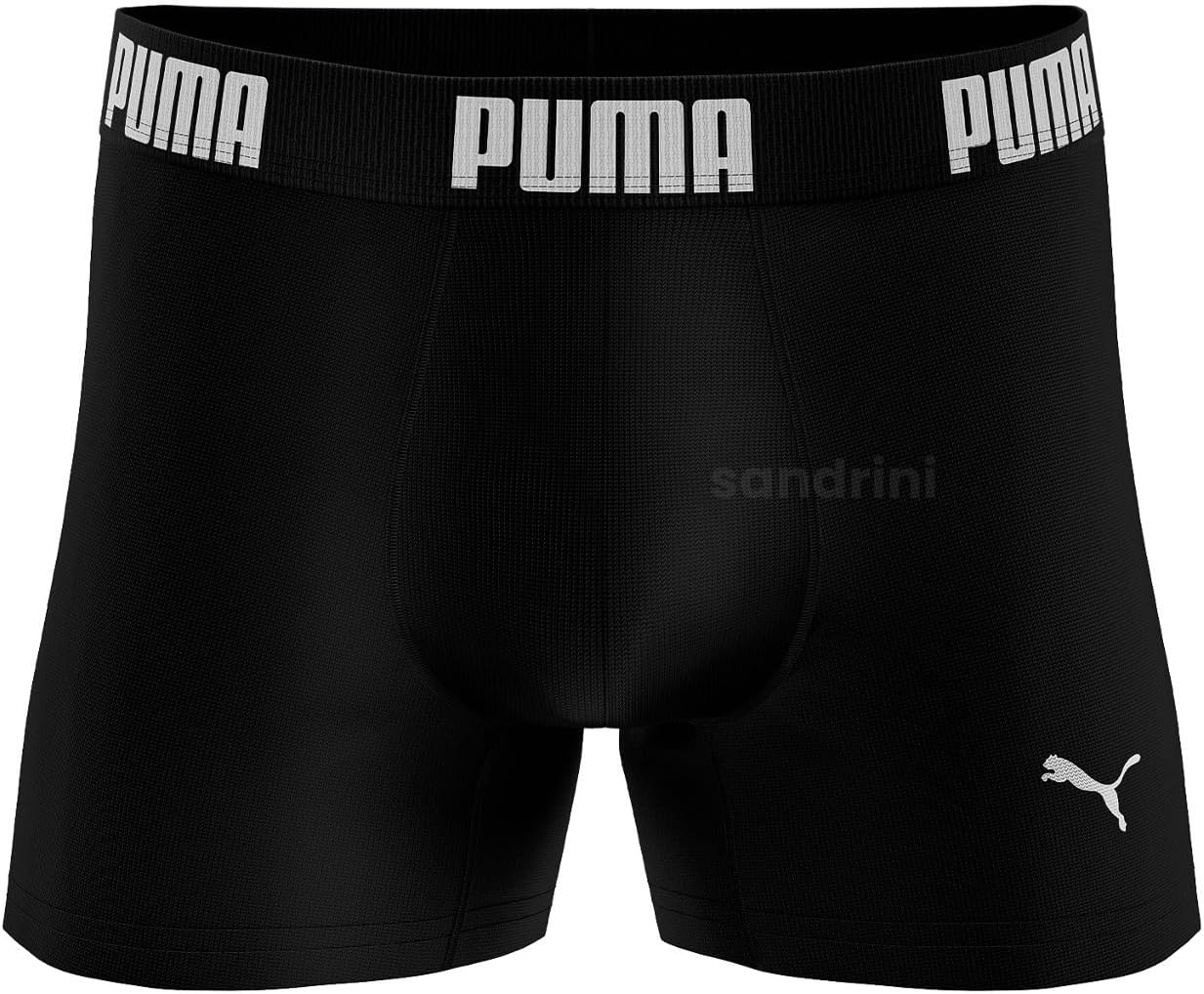 PUMA Kit 5 Cuecas Boxer Puma Sem Costura Confortável Esporte Masculino PUMA Kit 5 Cuecas Boxer Puma Sem Costura Confortável Esporte Masculino