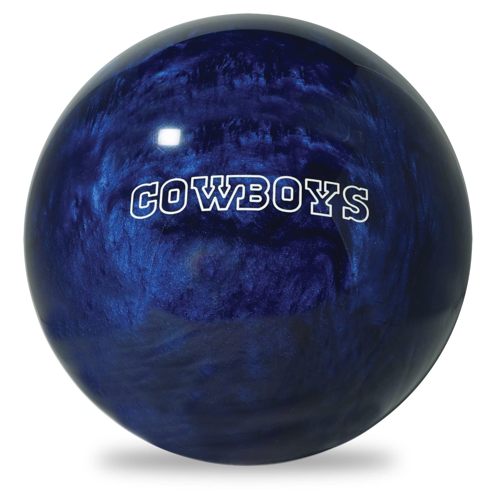 KR Strikeforce NFL Dallas Cowboys Undrilled Polyester Bowling Ball - Available in 8, 10, 12, 14 & 15lbs (15)