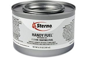 Handy Fuel Methanol Gel Chafing Fuel for a Lingering Burn