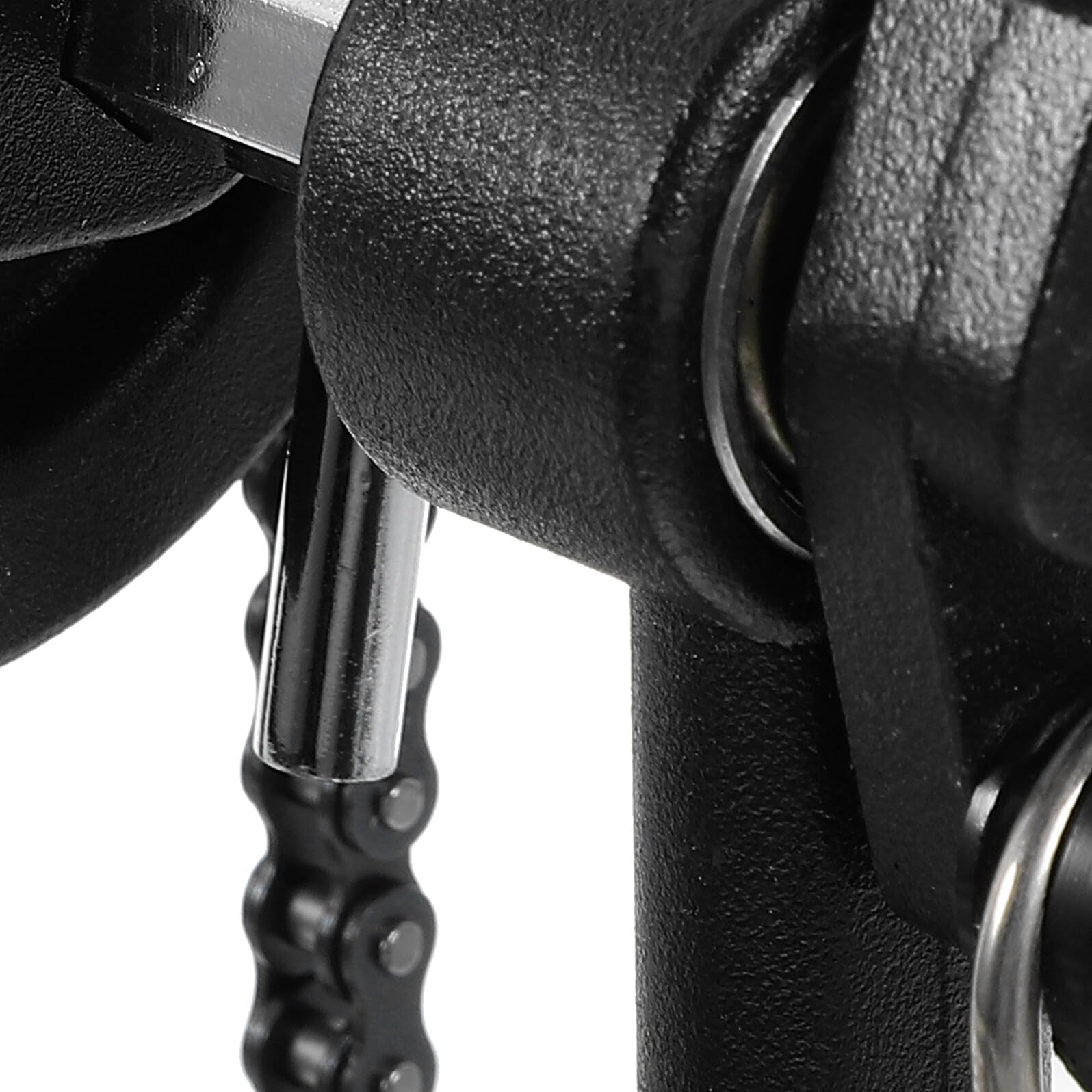 Pedale Singolo per Cassa Batteria in Ghisa e Lega di Alluminio Nero | 1 Pezzo, Accessorio per Set di Batteria, Installazione Semplice e Uso Immediato