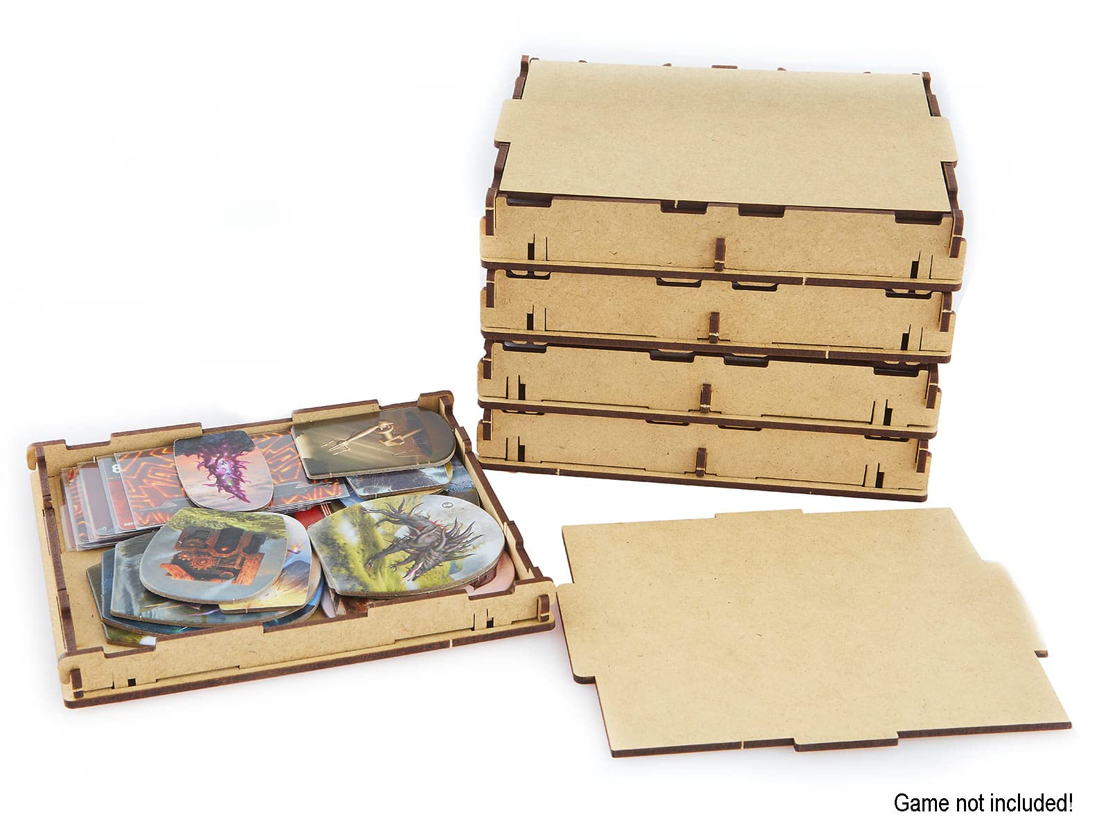 docsmagic.de Organizer Insert for Frosthaven Box, Brown - Image 4