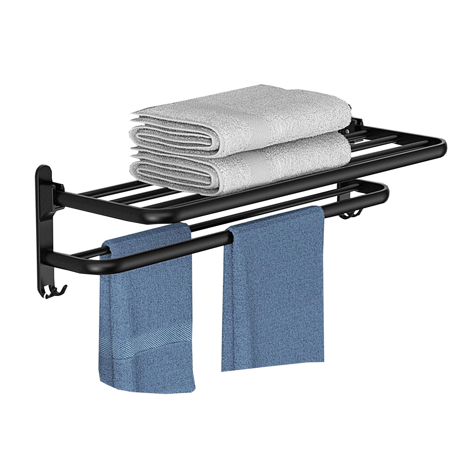 Einzel-Klapphandtuchhalter Space aus Aluminium