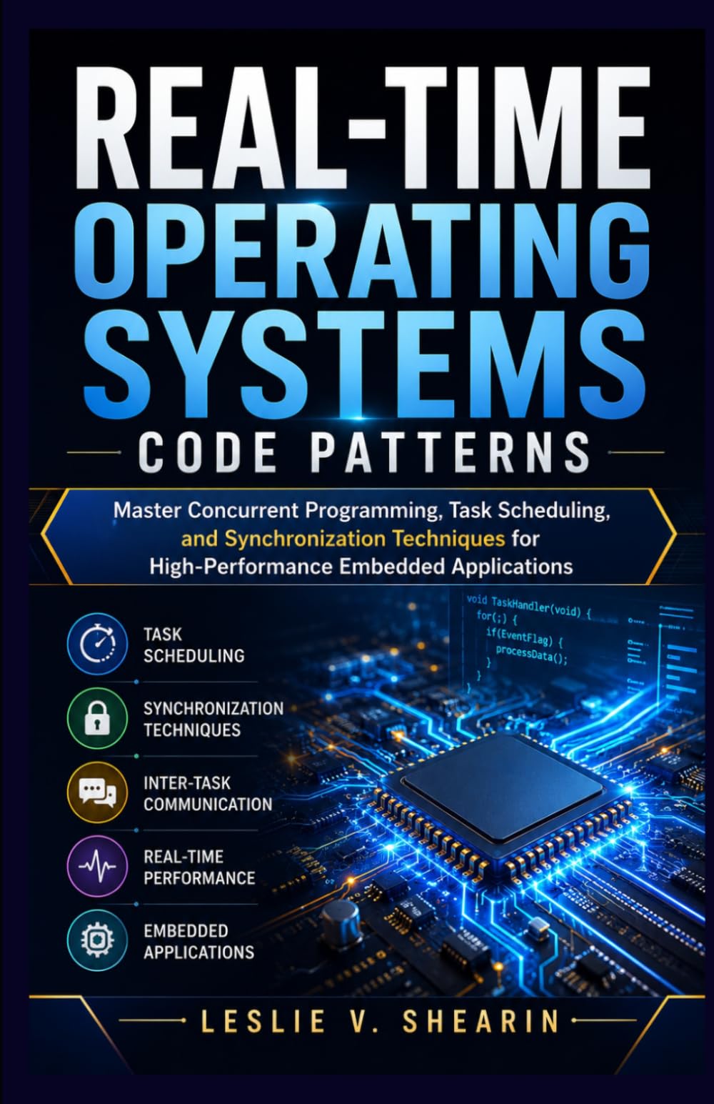 Real time operating systems code patterns: Master Concurrent Programming, Task Scheduling, and Synchronization Techniques for High-Performance Embedded Applications
