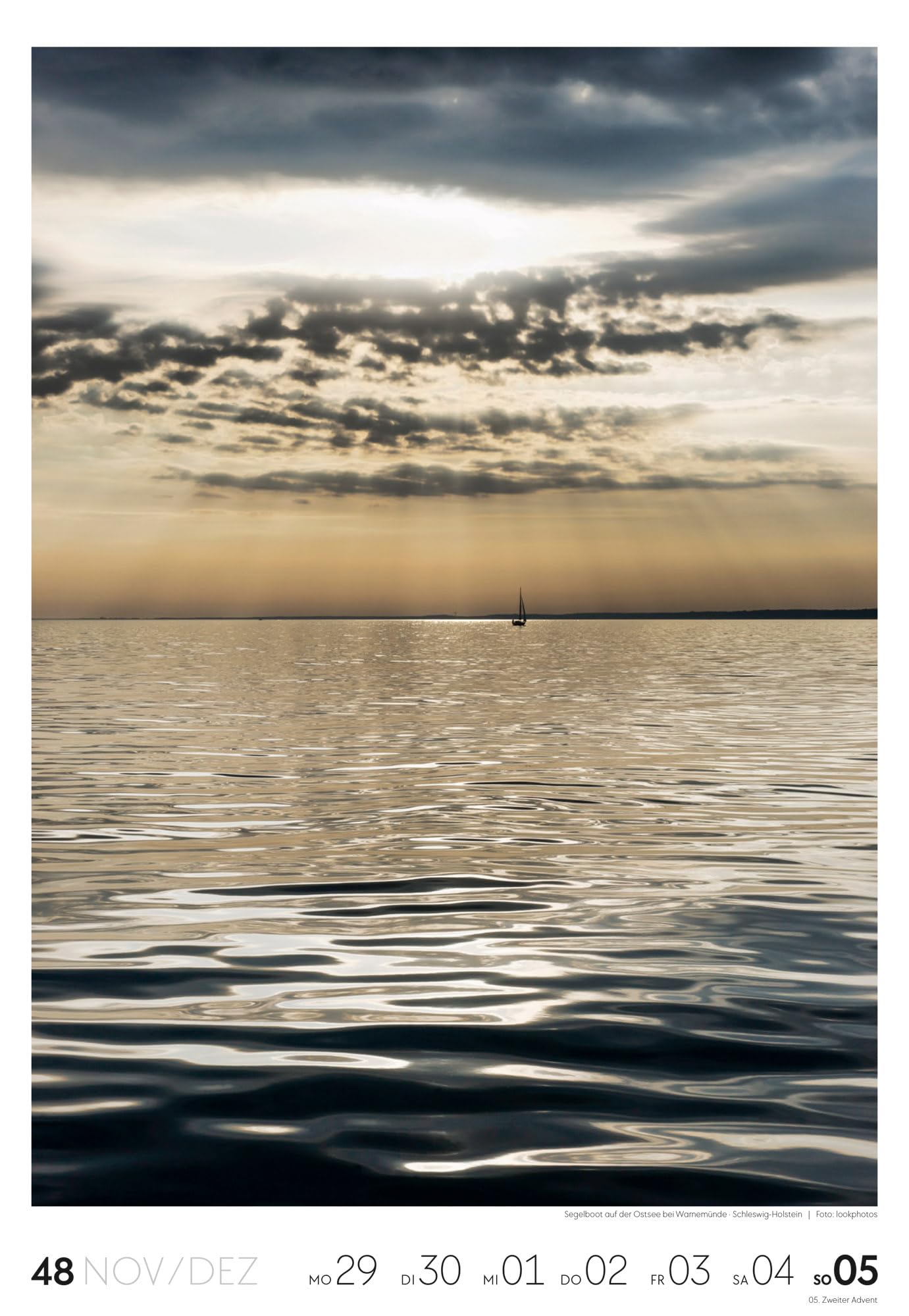 Küste Wochenkalender 2027: Meeres-Kalender mit 53 großformatigen Bildern im Hochformat (29x42 cm) | Strände der Ostsee und Nordsee in Deutschland