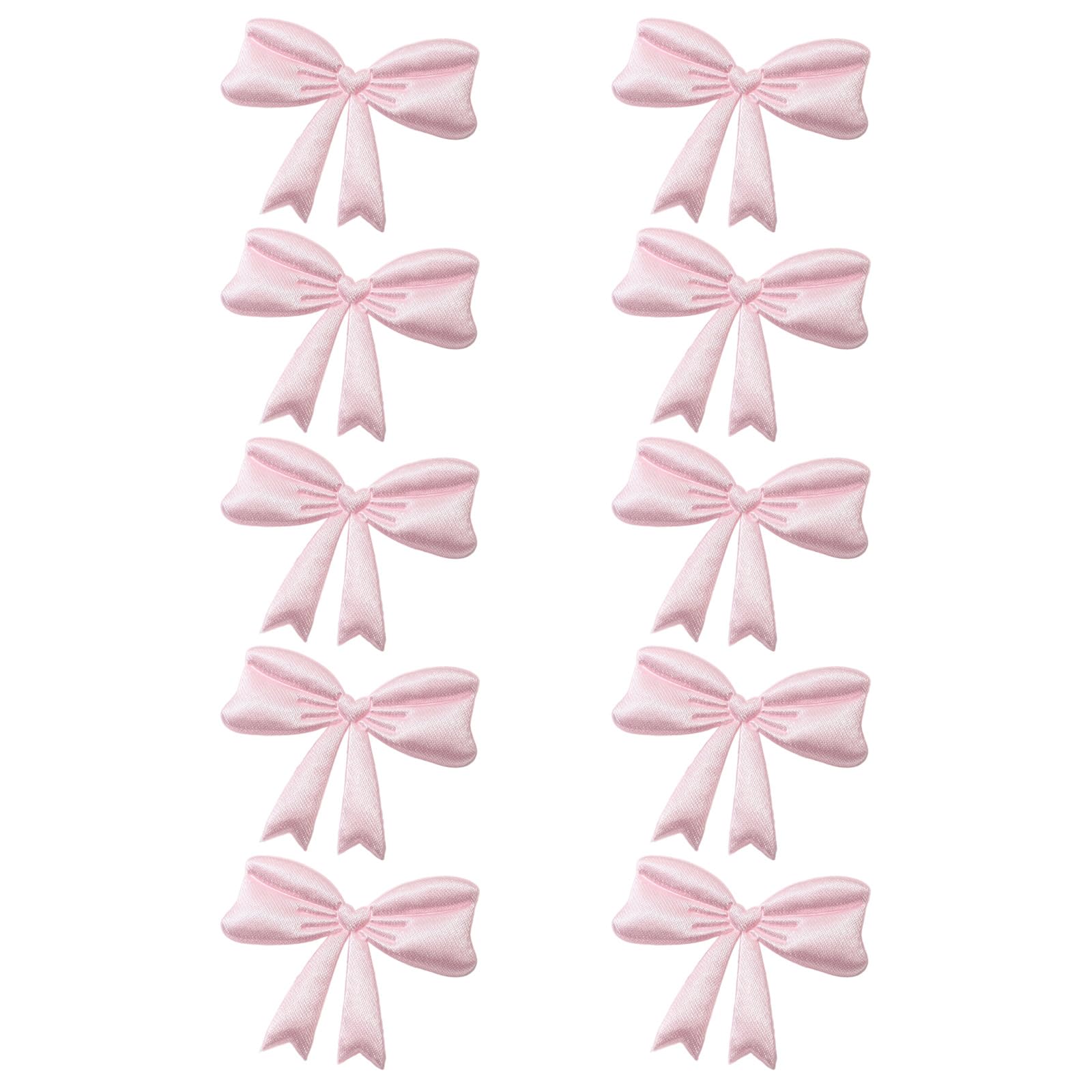 carotoe Safe Polyester Bowknot for Craft Accessories Multi Color Designs Bowknot Tie Embellishments