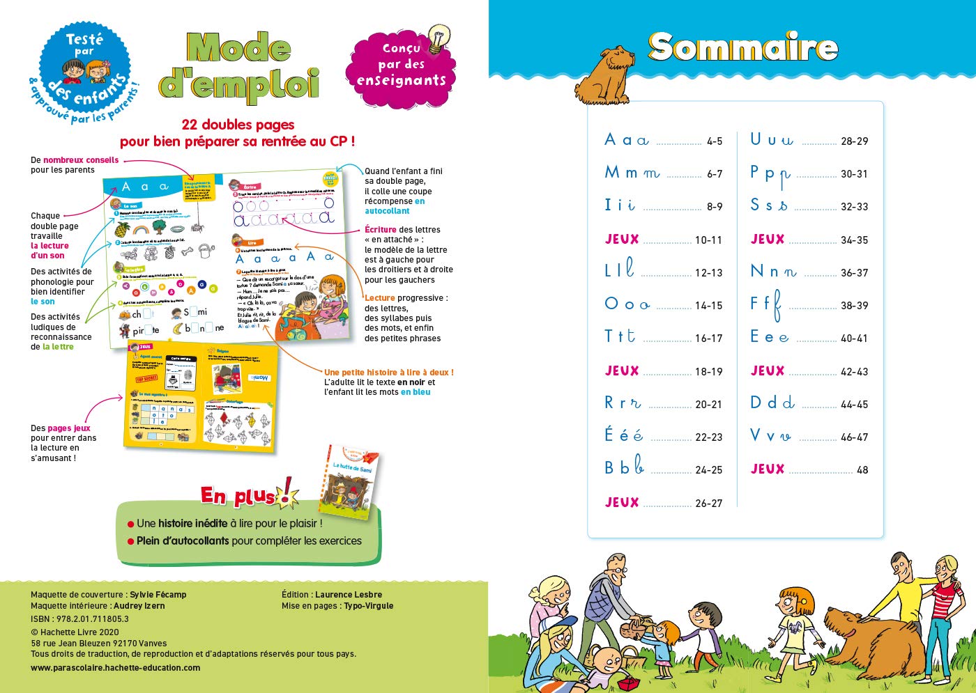 Sami et Julie - Je me prépare à la lecture de la Grande Section au CP - Cahier de vacances 2026