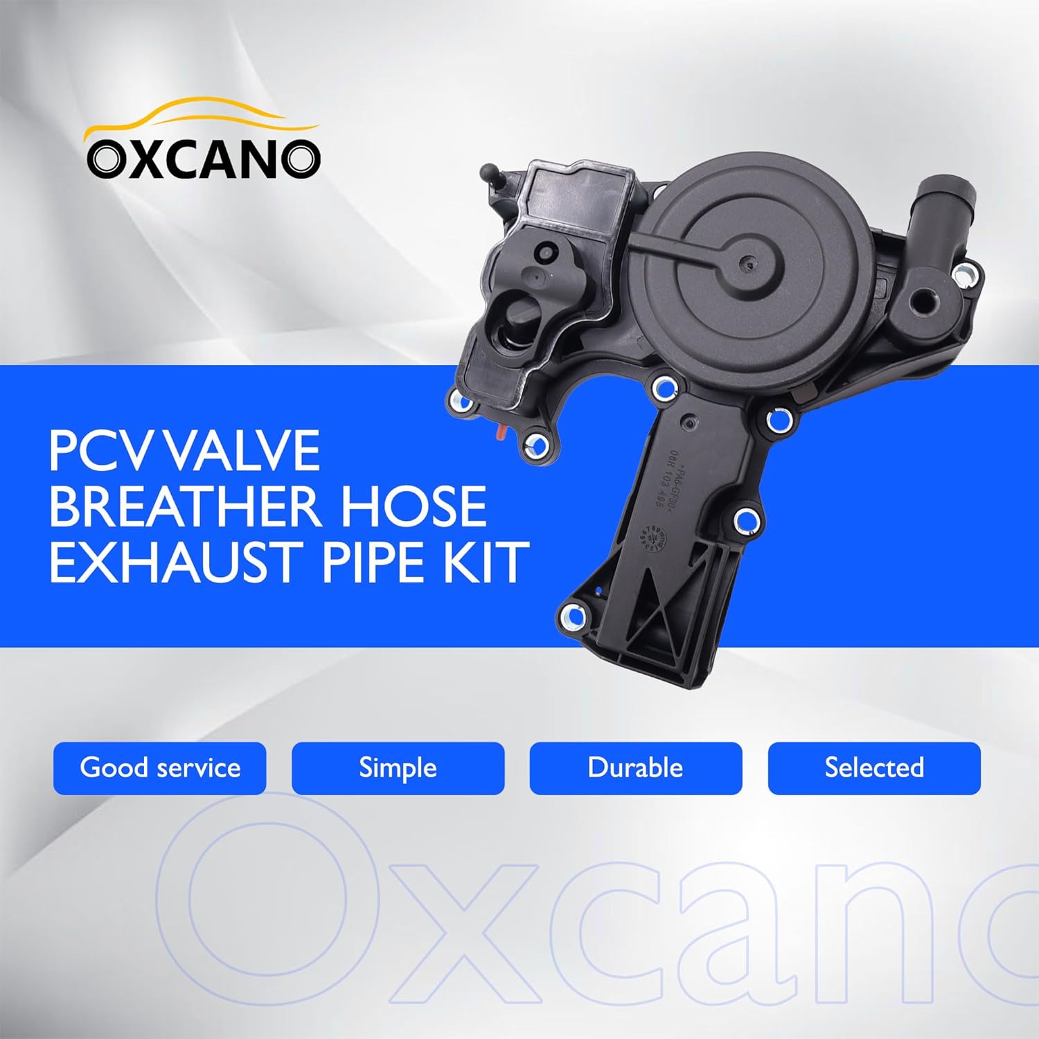 PCV Valve Engine Crankcase Vent Oil Separator Breather Hose Exhaust Pipe Kit Compatible with Audi A3, A4, A5, Q5, TT, Volkswagen Beetle, CC, Eos, GTI, Jetta, Passat, Compatible with Tiguan