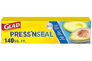 Glad Press'n Seal Food Plastic Wrap: The Versatile and Convenient Holiday Wrapping Solution