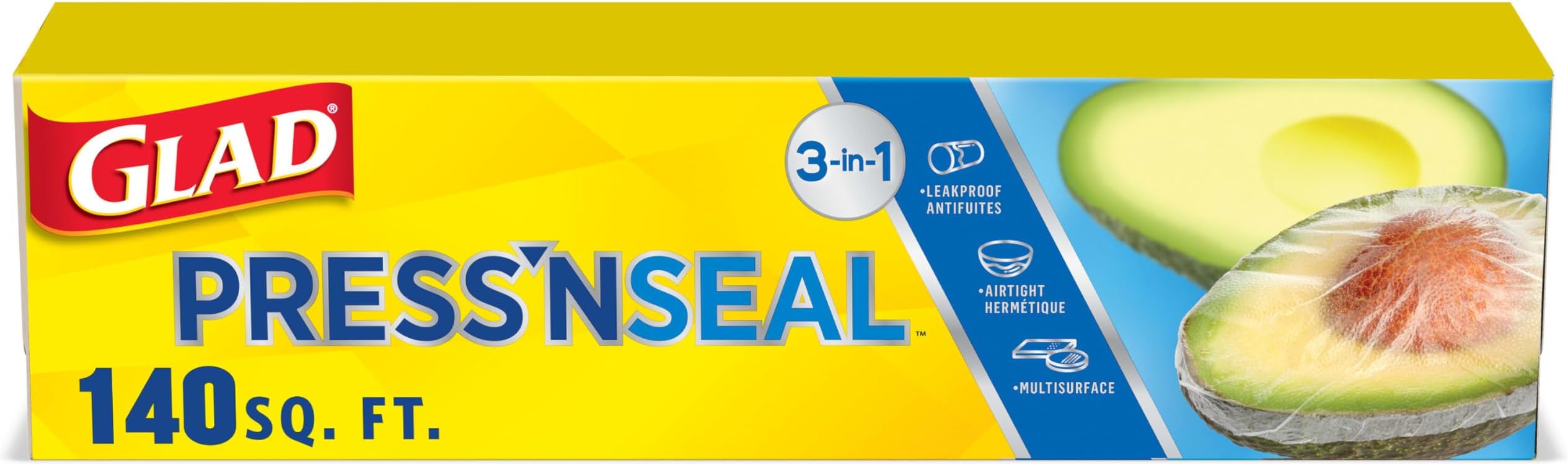 Sealable Plastic Wrap with Griptex, Value Size 140 sq ft