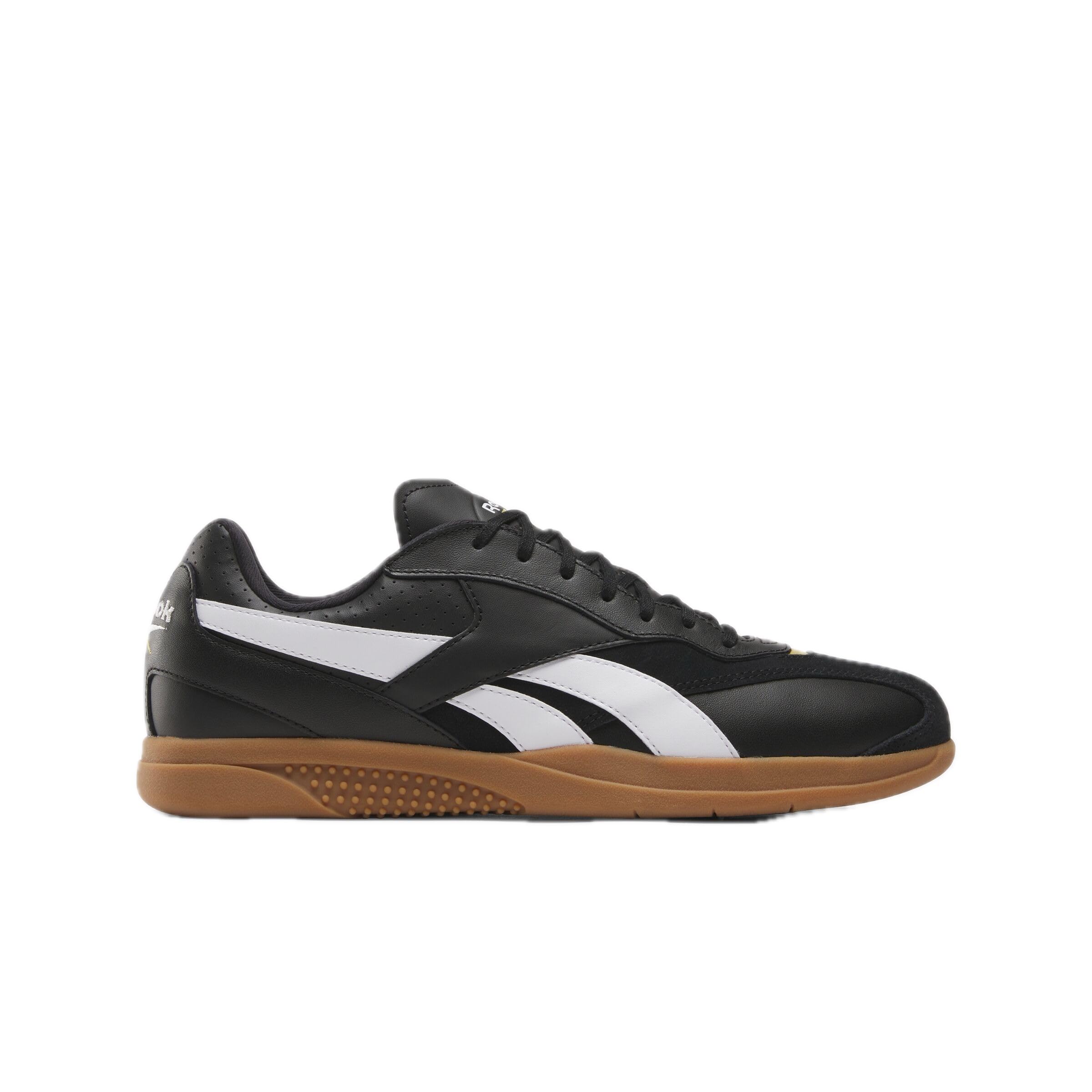 Reebok Unisex Hammer StreetSneaker, Schwarz-goldfarbener Gummi, 45 EU
