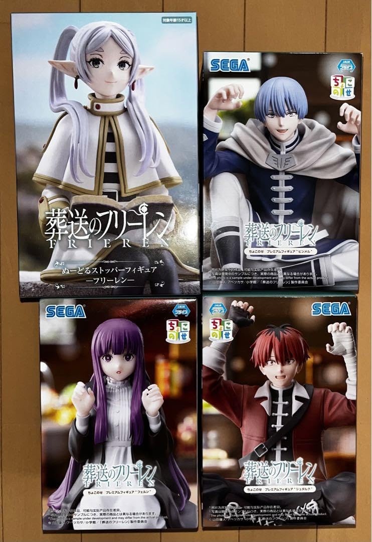 葬送のフリーレン ぬーどるストッパー ちょこのせフィギュアセット♡♡ 葬送のフリーレン ヌードルストッパー全4個 ちょこのせ - メルカリ
