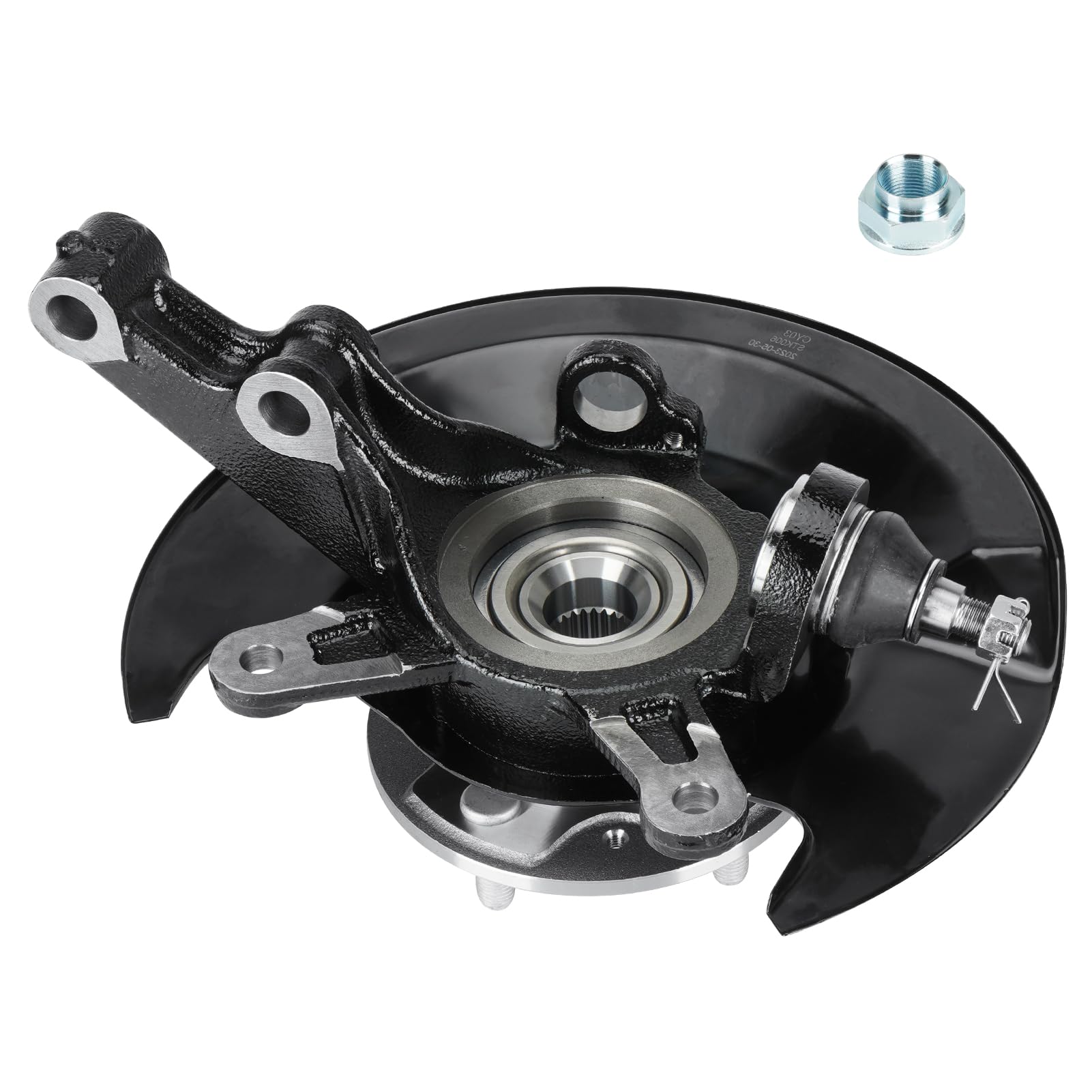 パーツ Wonder Civic SiDOHC PGM FISteering Wheel Amazon.com: Front Left Steering Knuckle & Wheel Bearing Hub
