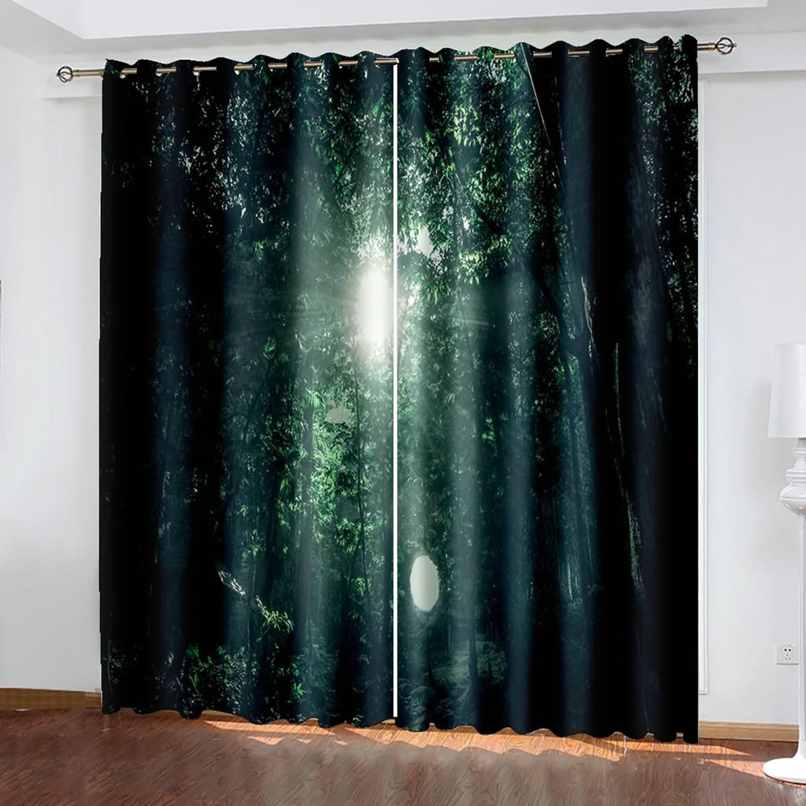 Rideau occultant anti-lumière et froid pour petite fenêtre 86x138cm
