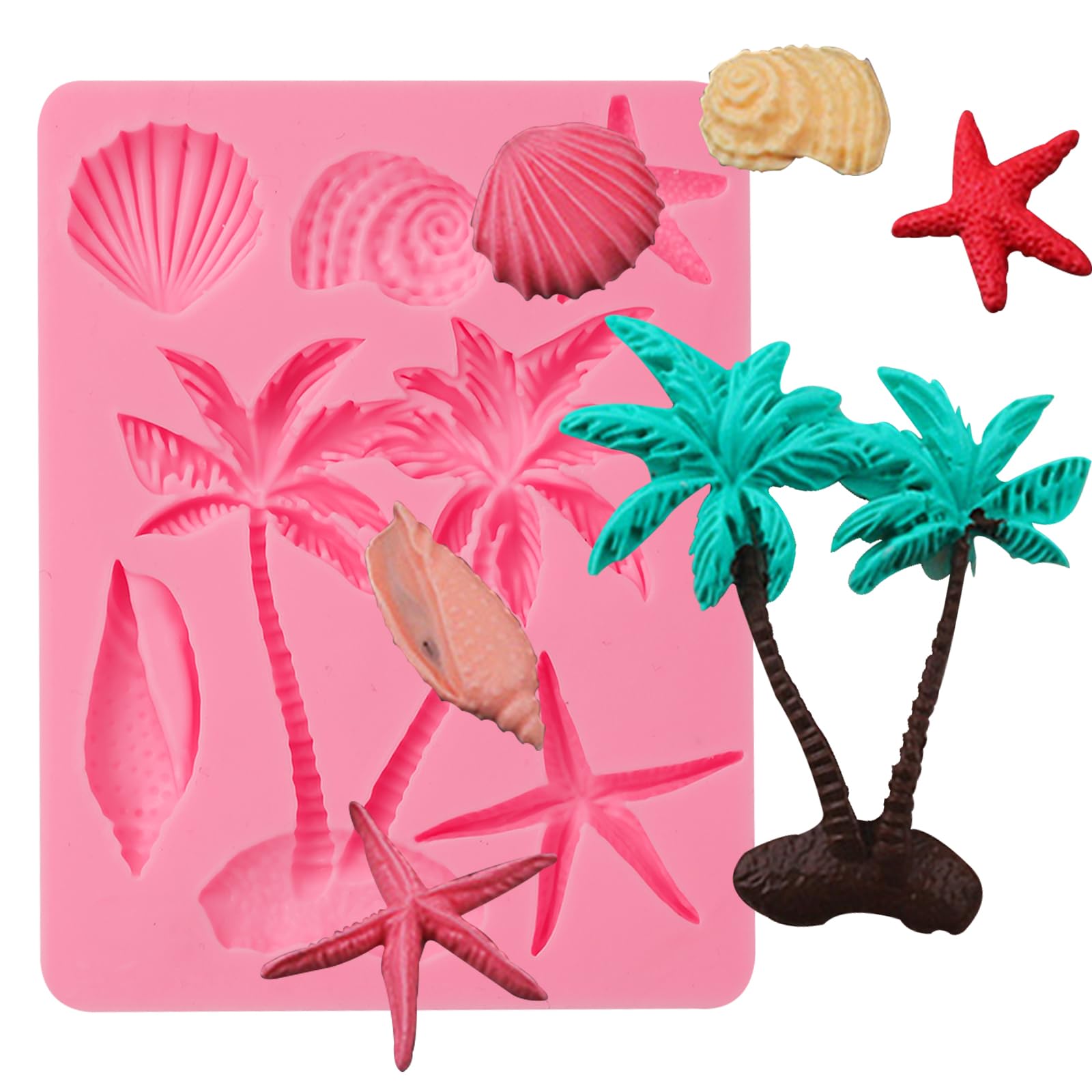 Moule silicone coquillages pour gâteaux d'été sans rater vos décors