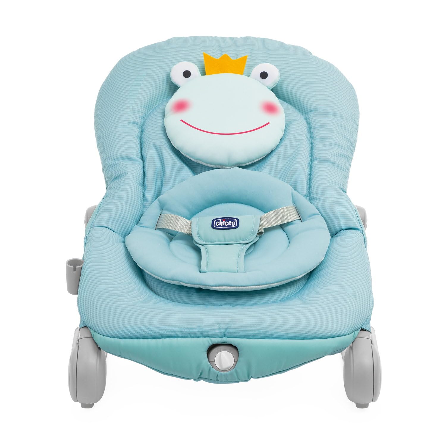 Chicco Balloon Hamaca Bebé Evolutiva de 0 Meses a 18 kg, Balancín Bebé con Función de Silla, Respaldo Reclinable, Cierre Compacto, Vibración, Juguete Electrónico, Luces y Sonidos