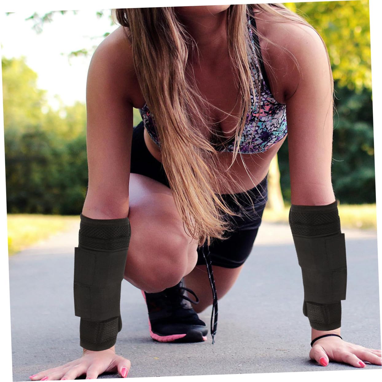 TOYANDONA 2piezas Barra De Pesas Para Correr Muñequeras Deportivas Peso Para Fitness Entrenamiento De Fuerza