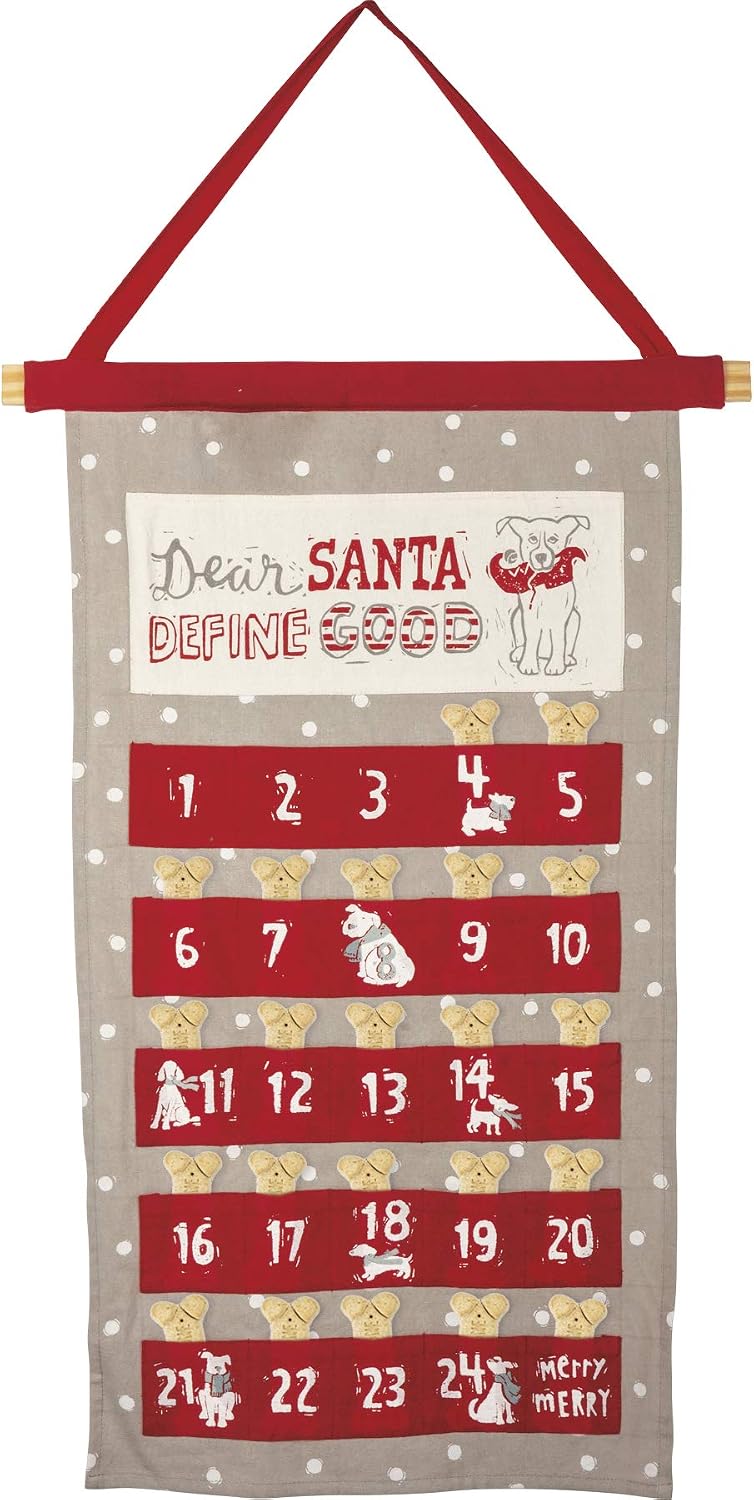Wall Countdown - Dear Santa Define Good